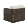 Sunpan Ravenna Swivel Armchair - Stinson Cream Back