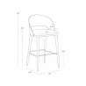Sunpan Dezirae Barstool  - Sunpan Dezirae Barstool 