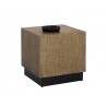 Sunpan Albans Side Table - With Decor