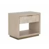 Sunpan Akava Nightstand - Front Side Angle - Sunpan Akava Nightstand - Front Side Angle
