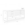 Sunpan Akava Dressers - Dimension