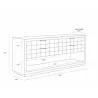 Sunpan Akava Dressers - Dimension - Sunpan Akava Dressers - Dimension