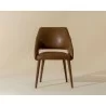 Sunpan Galen Dining Chair Missouri Cognac Leather - Front Angle - Sunpan Galen Dining Chair Missouri Cognac Leather - Front Angle