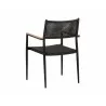 Sunpan Nava Stackable Dining Armchair Back - Sunpan Nava Stackable Dining Armchair Back