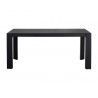 Sunpan Merano Dining Table Black 70" - Front Angle