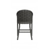 Sunset West Cabo Counter Stool in Soothe Pearl w/ Flange Welt Back