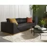 Sunpan Anakin Sofa -Dark Brown Tuscany Warm Black Leather - Lifestyle - Sunpan Anakin Sofa -Dark Brown Tuscany Warm Black Leather - Lifestyle