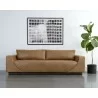 Sunpan Anakin Sofa -Dark Brown Tuscany Cognac Leather - Lifestyle - Sunpan Anakin Sofa -Dark Brown Tuscany Cognac Leather - Lifestyle