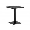 Sunpan Merano Bar Table Black - Front Side Angle