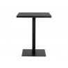 Sunpan Merano Bar Table Black - Front Angle