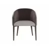 Sunpan Sheva Dining Chair - Ernst Sandstone / Meg Ash Front - Sunpan Sheva Dining Chair - Ernst Sandstone / Meg Ash Front
