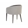 Sunpan Sheva Dining Chair - Ernst Sandstone / Meg Ash Back - Sunpan Sheva Dining Chair - Ernst Sandstone / Meg Ash Back