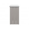 Sunpan Verin BarStool Side Greige - Stinson  White