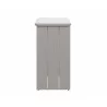 Sunpan Verin BarStool Side Greige - Stinson  White - Sunpan Verin BarStool Side Greige - Stinson  White