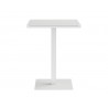 Sunpan Merano Bar Table White - Front Angle
