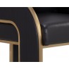 Sunpan Baz Bar Stool - Napa Black Close View