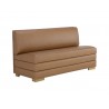 Sunpan Radcliff Banquette - Milliken Cognac Side