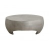 Sunpan Tarsus Coffee Table Front Pewter