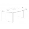 Sunpan Calvosa Dining Table Base 01
