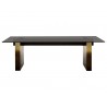 Sunpan Calvosa Dining Table Base - Front Angle