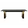 Sunpan Calvosa Dining Table Base - Front Angle - Sunpan Calvosa Dining Table Base - Front Angle