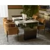 Sunpan Calvosa Dining Table Base - Lifestyle - Sunpan Calvosa Dining Table Base - Lifestyle