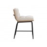 Sunpan Abilene Counter Stool - Polo Club Muslin Back - Side Angle