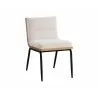 Sunpan Abilene Dining Chair- Polo Club Muslin - Front Side Angle - Sunpan Abilene Dining Chair- Polo Club Muslin - Front Side Angle