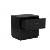 Sunpan Etienne Nightstand - Front Side Opened Angle