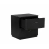 Sunpan Etienne Nightstand - Front Side Opened Angle - Sunpan Etienne Nightstand - Front Side Opened Angle