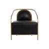Sunpan Cicero Lounge Armchair - Cantina Black