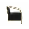 Sunpan Cicero Lounge Armchair - Cantina Black - Sunpan Cicero Lounge Armchair - Cantina Black