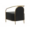 Sunpan Cicero Lounge Armchair - Cantina Black