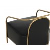 Sunpan Cicero Lounge Armchair - Cantina Black