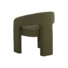 Sunpan Isidore Dining Chair Olive Back