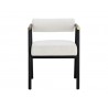 Sunpan Sova Dining Armchair - Copenhagen White Front