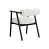 Sunpan Sova Dining Armchair - Copenhagen White Back