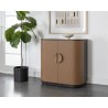 Sunpan Dresden Bar Cabinet - Milliken Cognac - Lifestyle