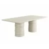 Sunpan Alanya Dining Table Rectangular - 84" - Front Side Angle - Sunpan Alanya Dining Table Rectangular - 84" - Front Side Angle