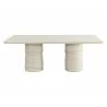 Sunpan Alanya Dining Table Rectangular - 84" - Front Angle - Sunpan Alanya Dining Table Rectangular - 84" - Front Angle