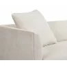 Sunpan Aanwa Sofa - Polo Club Muslin - Seat Closeup Angle - Sunpan Aanwa Sofa - Polo Club Muslin - Seat Closeup Angle