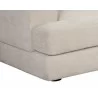 Sunpan Baela Sofa - Danny Cream - Base Angle - Sunpan Baela Sofa - Danny Cream - Base Angle