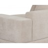 Sunpan Baela Sofa - Danny Cream - Closeup Angle