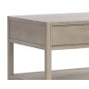 Sunpan Bridgerton Nightstand - Side Closeup Angle