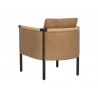 Sunpan Wilder Lounge Chair - Ludlow Sesame Leather Back
