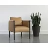 Sunpan Wilder Lounge Chair - Ludlow Sesame Leather - Sunpan Wilder Lounge Chair - Ludlow Sesame Leather