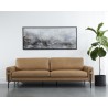 Sunpan Camus Sofa - Ludlow Sesame Leather - Lifestyle