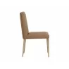 Sunpan Wilbur Dining Chair - Milliken Cognac Side - Sunpan Wilbur Dining Chair - Milliken Cognac Side