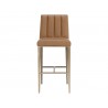 Sunpan Wilbur Barstool - Milliken Cognac Front