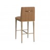 Sunpan Wilbur Barstool - Milliken Cognac Back